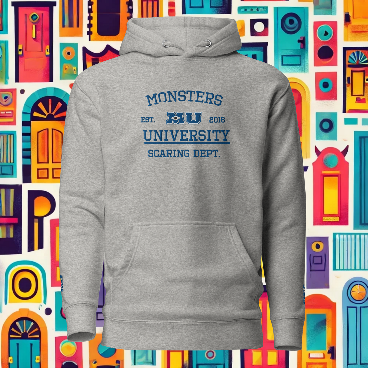 Monsters University Embroidery Hoodie