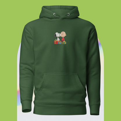 Christmas Snoopy and Charlie Hoodie