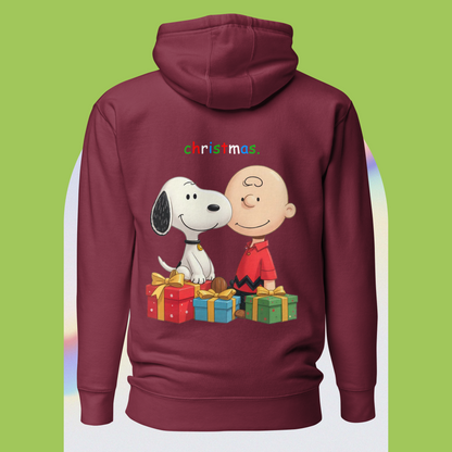 Christmas Snoopy and Charlie Hoodie