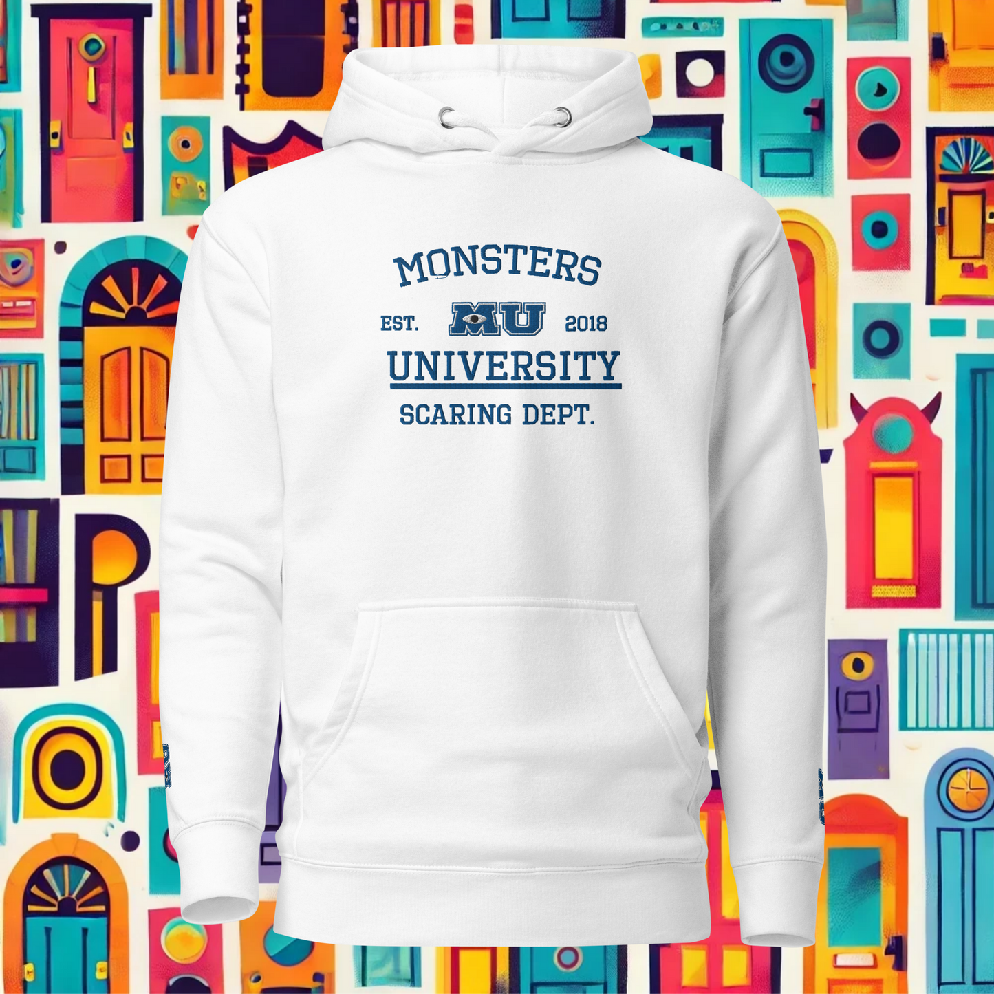 Monsters University Embroidery Hoodie